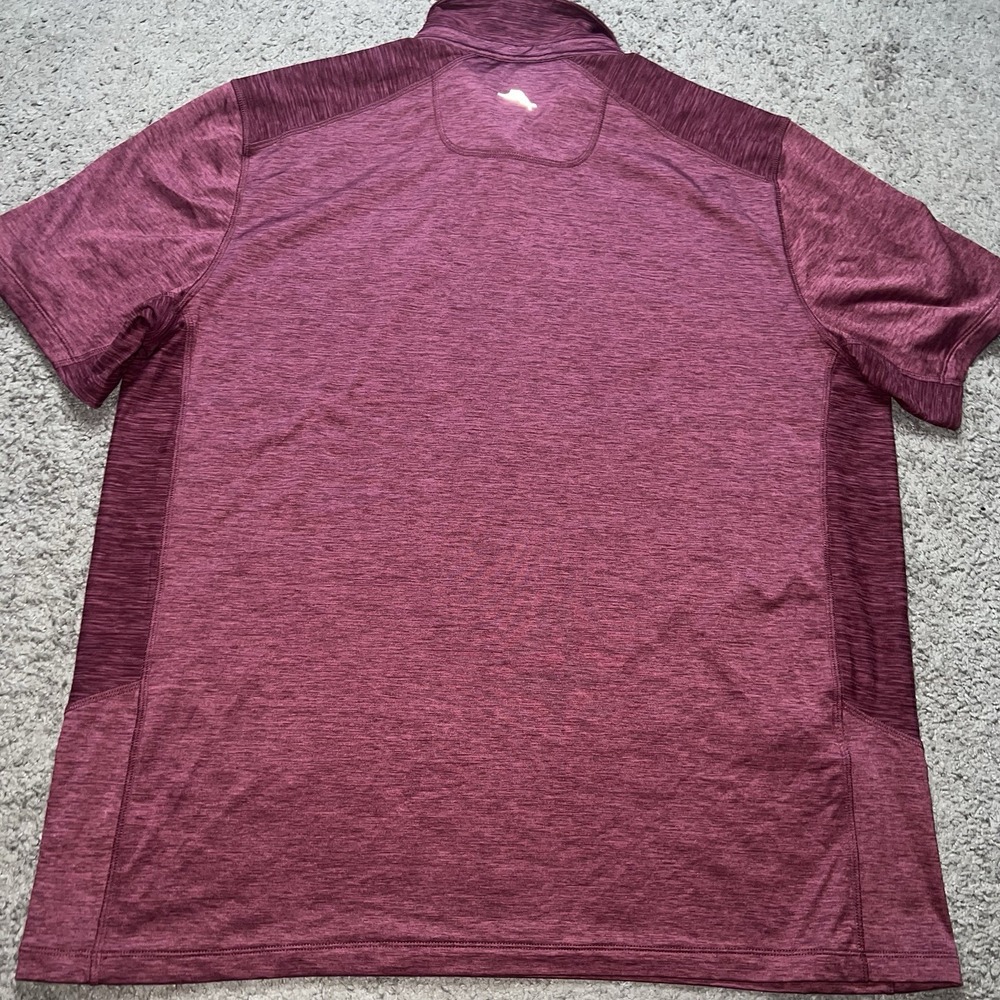 Mississippi State Bulldogs Polo Shirt Mens XL Red NCAA Football Tommy Bahama - Picture 6 of 6